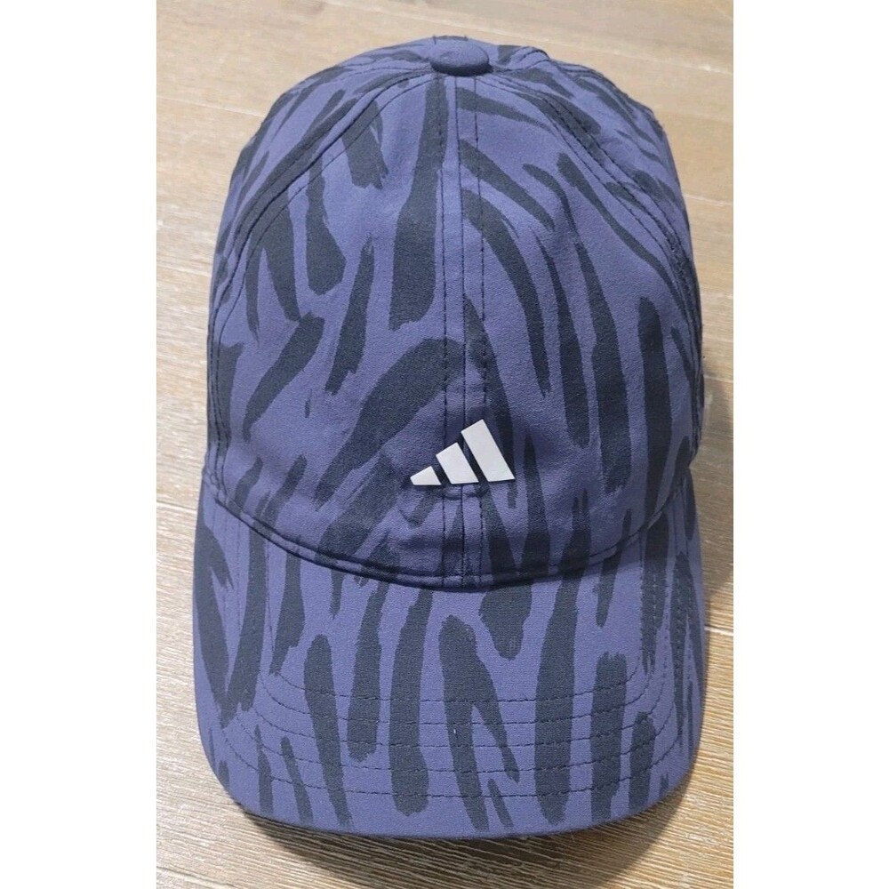 Adidas AEROREADY Tiger Graphic Cap Navy Blue Youth Size Hat Lightweight